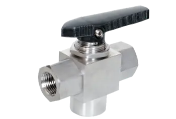 3 Way Panel Mounting Ball Valve