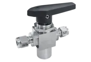 3 Way Panel Mounting Ball Valve