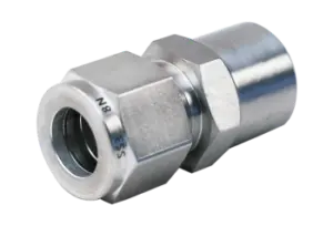 Plain Connector Hydraulic Tube Fitting